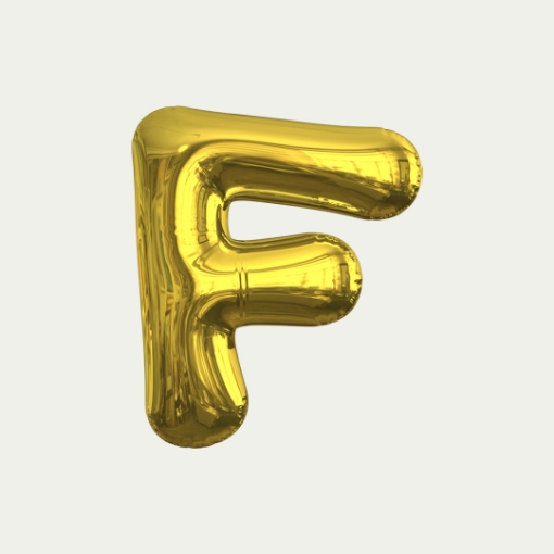 Picture of F Gold