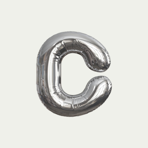 Picture of C Silver Simple