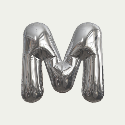 Picture of M Silver Simple