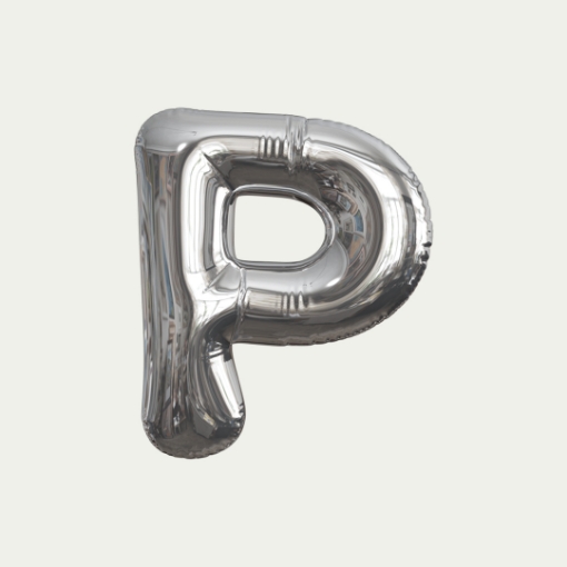 Picture of P Silver Simple