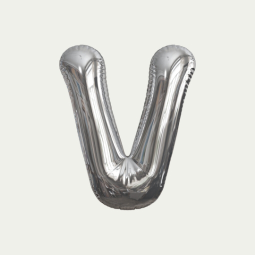 Picture of V Silver Simple