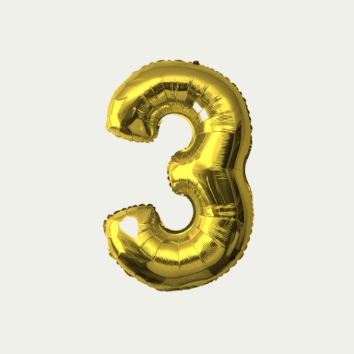 Picture of 3 Gold Simple