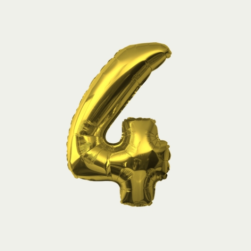 Picture of 4 Gold Simple